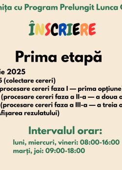 calendar inscrieri