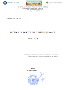 preview dezvoltare institutionala